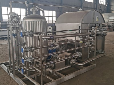 Présentation du filtre à vide de la courroie pliante