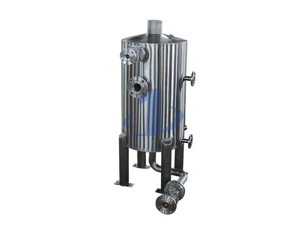 Réservoir d'eau de refroidissement pour filtre à tambour à vide
